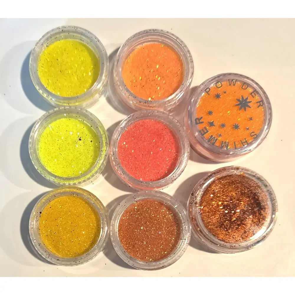 Glitter Lot 58 Colors VERY FINE 1